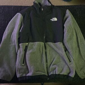 North Face youth zip up jacket size large